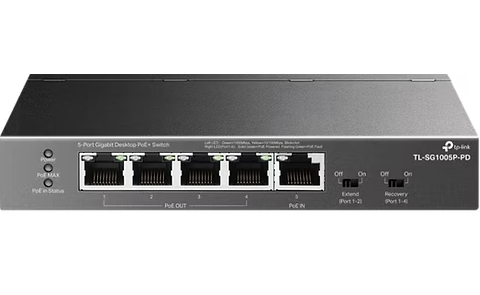 ++SG1005P-PD 5-Port Gigabit PoE מבית TP-LINK