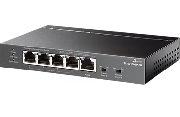 ++SG1005P-PD 5-Port Gigabit PoE מבית TP-LINK