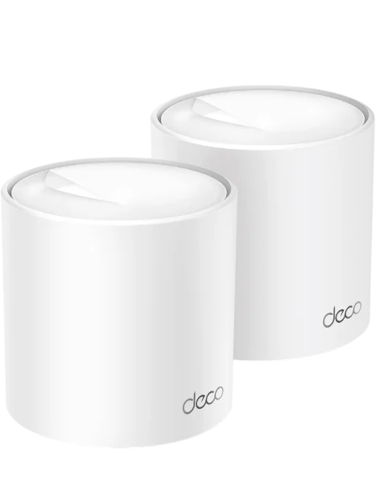 (2 באריזה) Deco X50 AX3000 WiFi 6 מבית TP-LINK