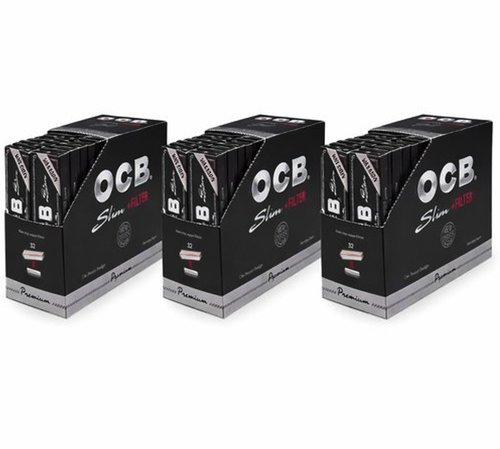 OCB קינג סייז סלים עם פילטר – חבילת חסכון (3×32 יחידות)