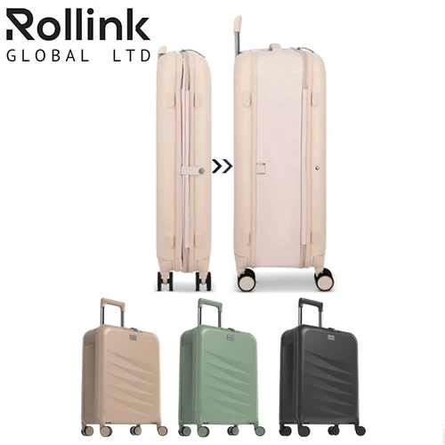 מזוודה מתקפלת 29'' Rollink FLEX MONO - בז'