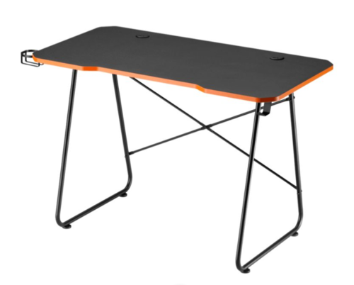 שולחן גיימינג שחור Lumi Space 1.2M יציב וחזק