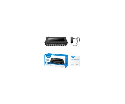 מתג לא מנוהל Cudy GS108D 8PORT Gigabit Switch