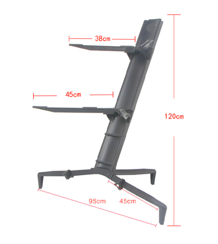 סטנד ספיידר לקלידים 2 קומות + נרתיק SMART Z-80 1.2M