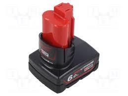 סוללה ליתיום MILWAUKEE 12V 6AH מילווקי  M12B6