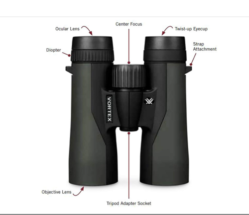 משקפת שדה וורטקס קרוספייר VORTEX Crossfire® HD 10×50