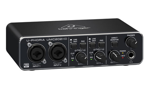 כרטיס קול  Behringer UMC202HD