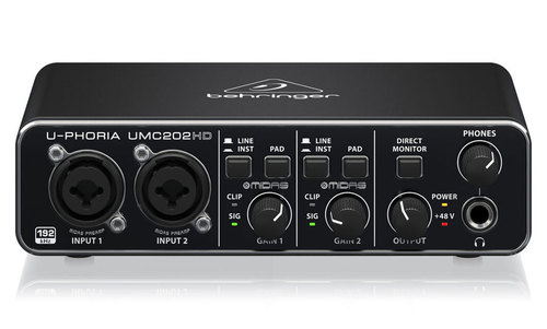 כרטיס קול  Behringer UMC202HD