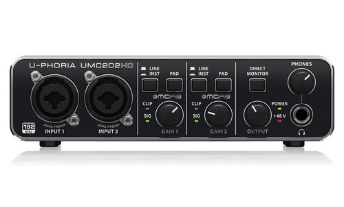 כרטיס קול  Behringer UMC202HD