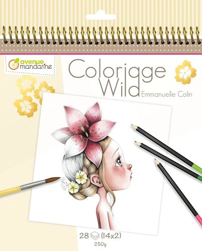 חוברת צביעה עמנואל COLORIGGE WILD 1