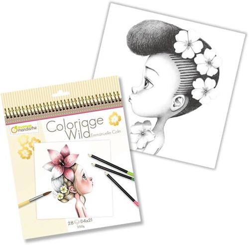 חוברת צביעה עמנואל COLORIGGE WILD 1