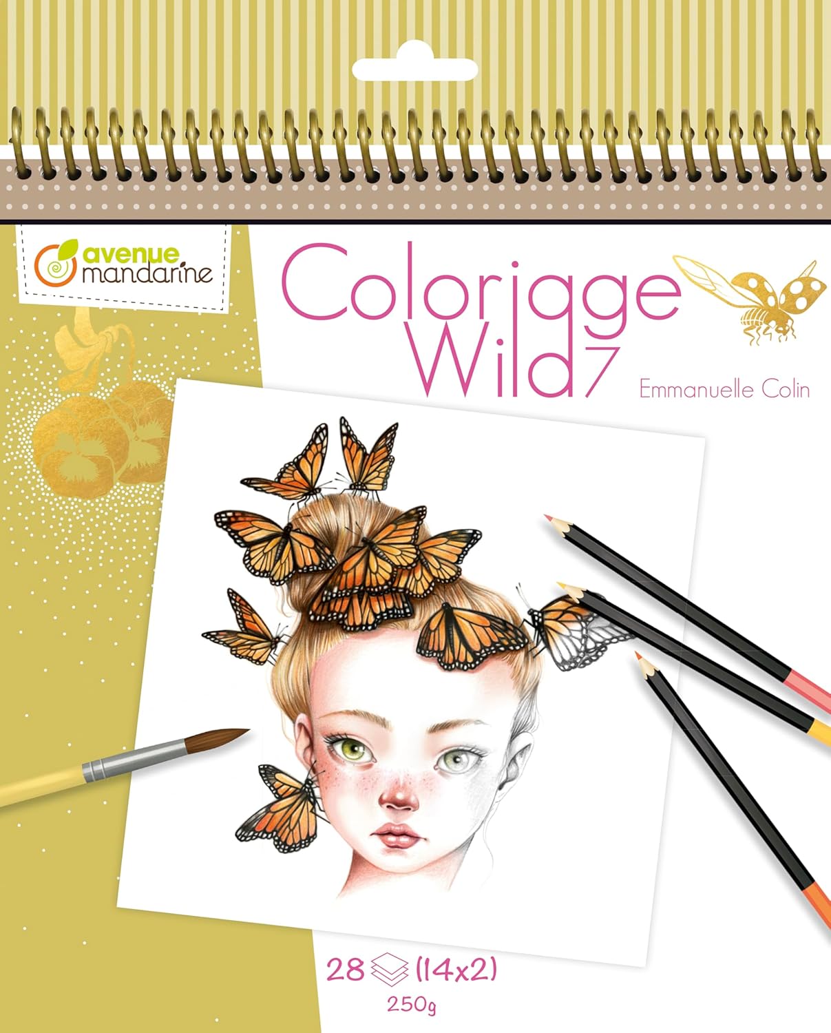 חוברת צביעה עמנואל COLORIGGE WILD 7 