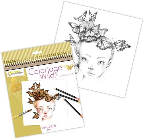 חוברת צביעה עמנואל COLORIGGE WILD 7 