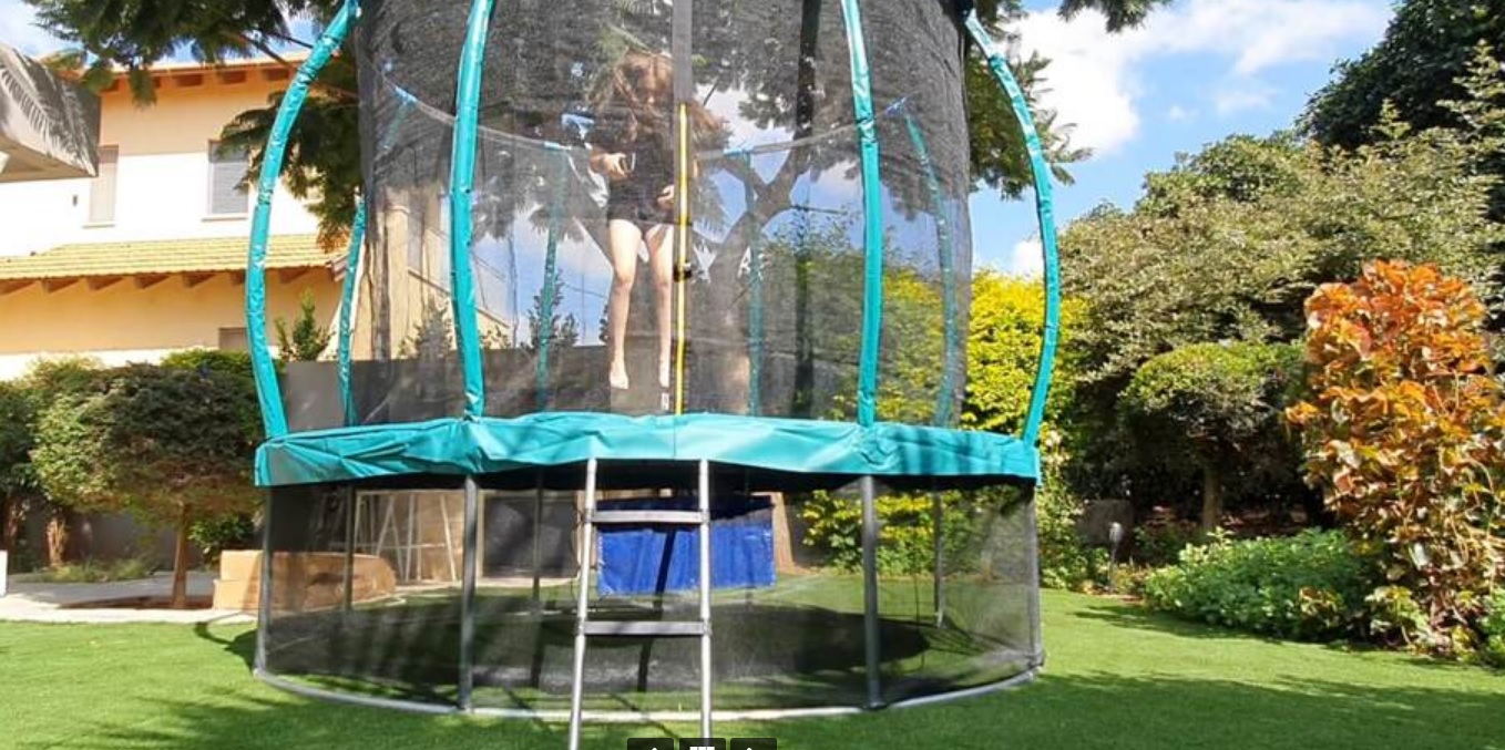טרמפולינה 3.0 מטר 10 פיט דגם טריפל רינג