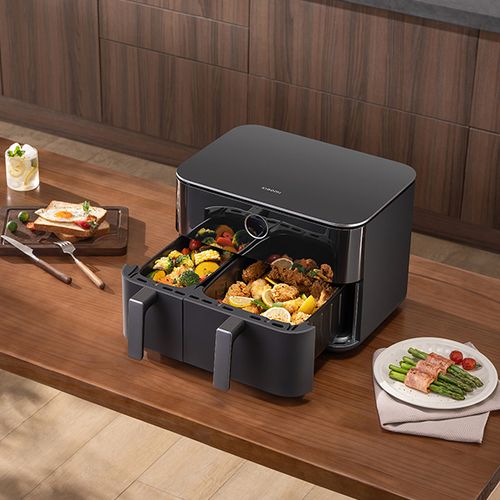 סיר טיגון באוויר חם 10 ליטר שיאומי Xiaomi Dual Zone Air Fryer 10L
