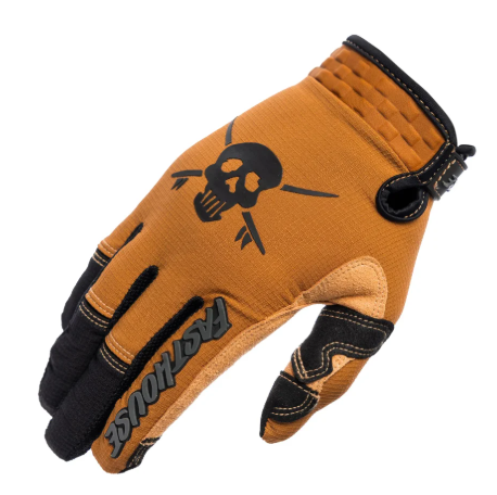 כפפות רכיבה פאסטהאוס חום - FASTHOUSE SANGUARO BENNET GLOVES