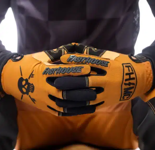 כפפות רכיבה פאסטהאוס חום - FASTHOUSE SANGUARO BENNET GLOVES