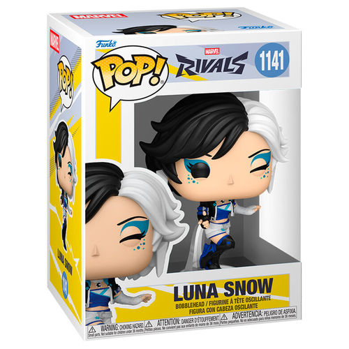 בובת פופ משחקים: מארוול רייבלס - לונה סנו - #1141 Funko POP! Games: Marvel Rivals - Luna Snow