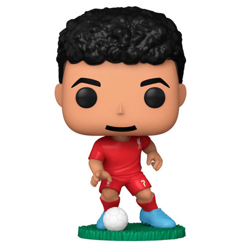 בובת פופ כדורגל: ליברפול - לואיס דיאס -  Funko POP! Football: Liverpool- Luis Diaz #55