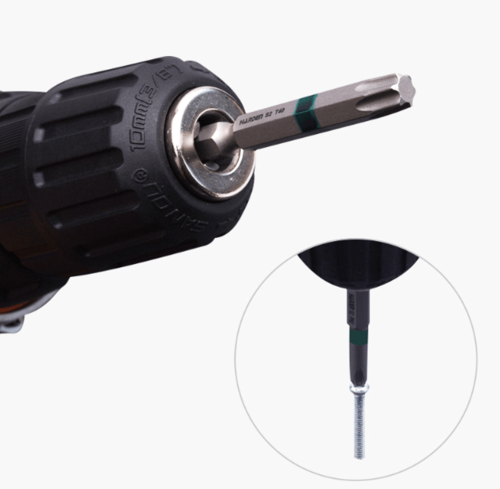 סט 10 ביטים למברג Torx T40 באורך 50 מ