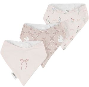 שלישיית סינרי בנדנה דו-צדדיים לספיגת רוק ולמראה אפנתי - ורוד Wonderland