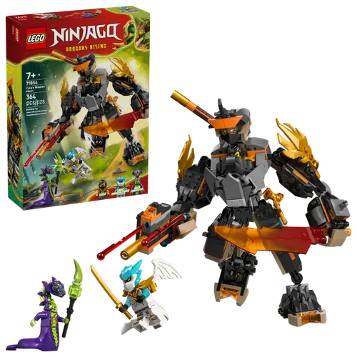לגו Ninjago – רובוט המשימה של קול ודרקון זאין (71854)