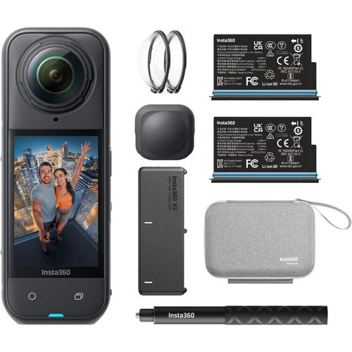 מצלמה וקיט אביזרים Insta360 X5 Essential Bundle