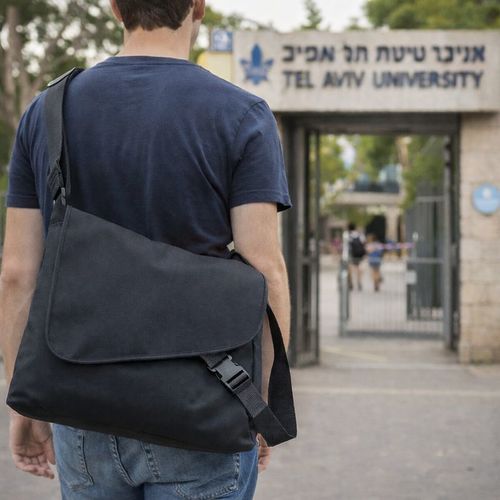 תיק סטודנט עם רצועת כתף