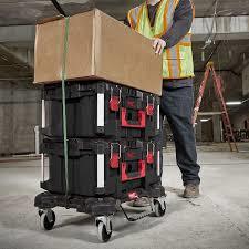 עגלת טרולי חזקה במיוחד לארגזי Milwaukee PACKOUT מילווקי 4932471068