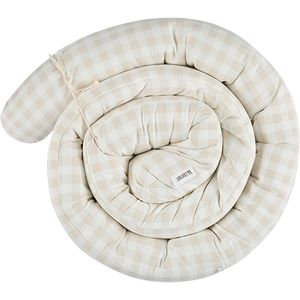 נחשוש מעוצב למיטת תינוק מקולקציית Wonderland - שמנת מודפס