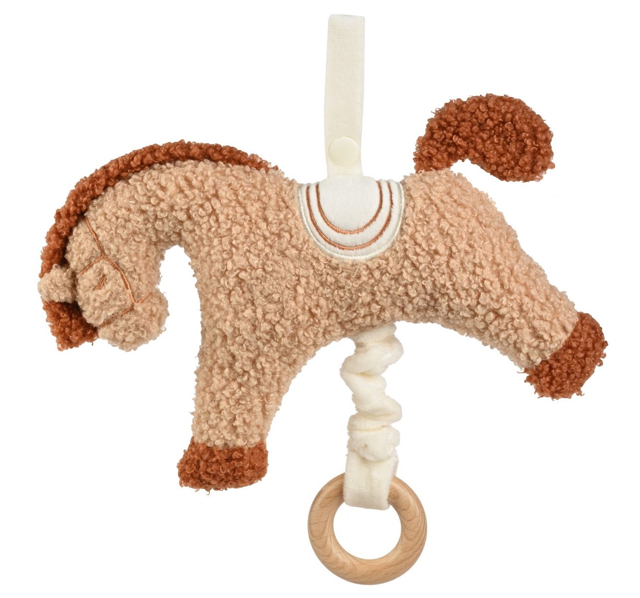 בובת רעשן מנגן טדי לורה סוויסרה Rocking horse