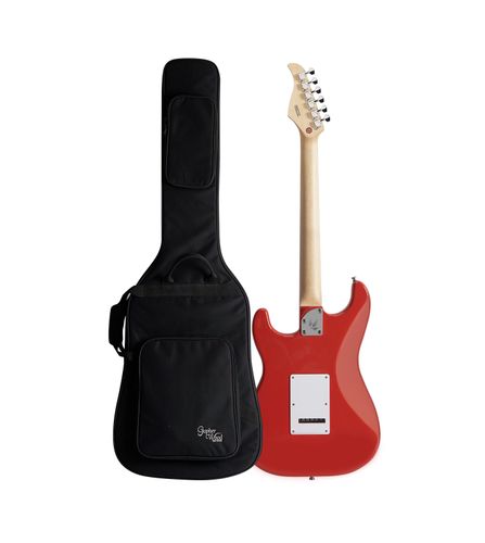 גיטרה חשמלית צבע אדום Gopherwood ( Korea) S modern II Scarlet H-S-S