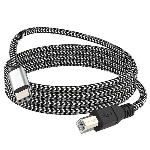 כבל למדפסת TYPE C אורך 1 מטר