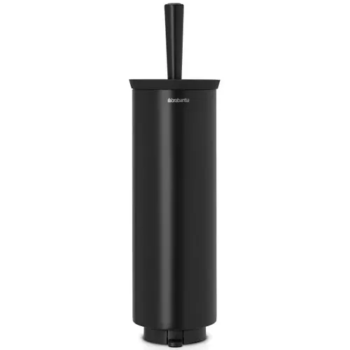 מברשת אסלה תלויה או עומדת Brabantia שחור מט מתוך קולקציית מברשות אסלה (צילום מוצר מקורי) - פתרון פונקציונלי ואסתטי לארגון הבית