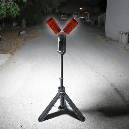 פנס חצובה טלסקופי 230V 18V CF1813T  - מעולה לשטח, לבית, ולכל מקום שצריך תאורה