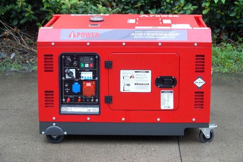 גנרטור דיזל מושתק תלת פאזי Aipower הספק 10000 וואט