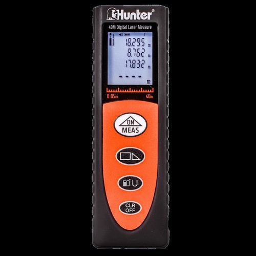 מד טווח לייזר מיני 40 מטר HUNTER 111414-004 האנטר