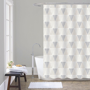 וילון אמבטיה Art Shower | דגם "Nordic Tri" 