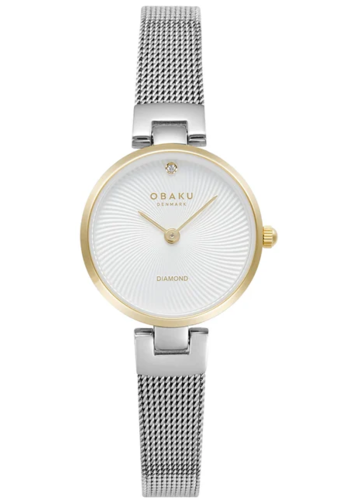  שעון יד ‏לנשים OBAKU V256SXFIMC אובקו דנמרק