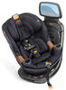 כיסא בטיחות מסתובב פיט 360 זיפ קלירטקס ClearTex ZIP עם מנגנון התקנה LeverLock ומראה - שחור JET צ'יקו