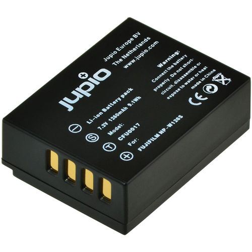 ערכת JUPIO: מטען USB כפול + 2 סוללות NP-W126S