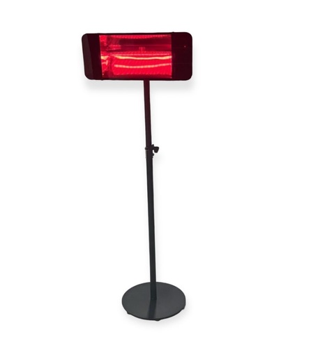 תנור חימום אינפרא כולל סטנד דגם BOSTON GLASS 2000W