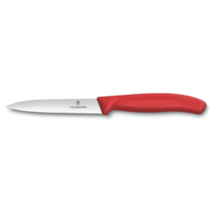 סכין ירקות שוויצרית להב שפיץ משונן - VICTORINOX