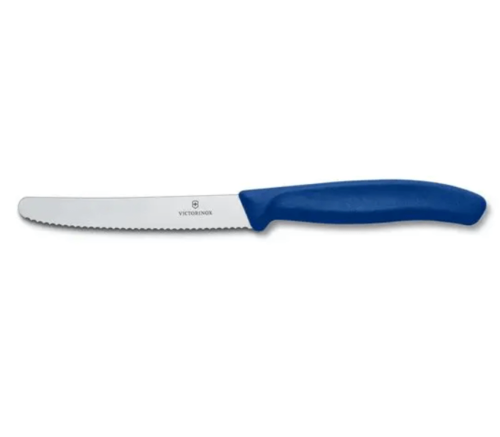 סכין ירקות שוויצרית להב משונן עגול - VICTORINOX