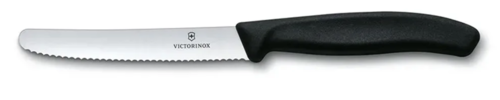 סכין ירקות שוויצרית להב משונן עגול - VICTORINOX