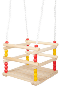 נדנדת גינה / חצר מעץ טבעי