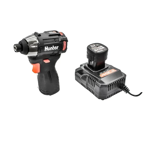 מברגת אימפקט בראשלס 16V עם מטען+סוללה HUNTER 2.0Ah