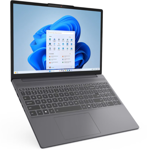 מחשב נייד Lenovo Slim 3 15.3 אינץ', מסך חדה, אחסון SSD מהיר, מוכן לעבודה ובידור