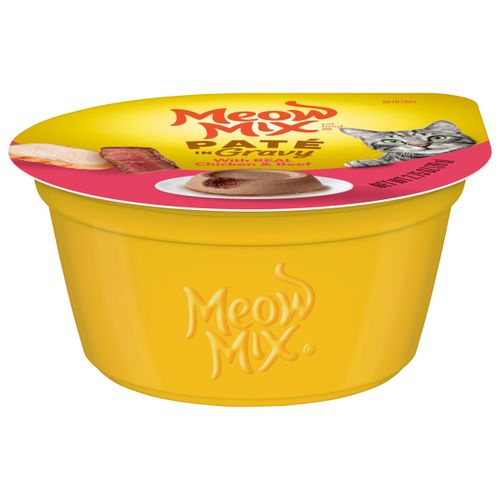 מיאו מיקס מעדן פטה עוף ובקר ברוטב 78 גרם