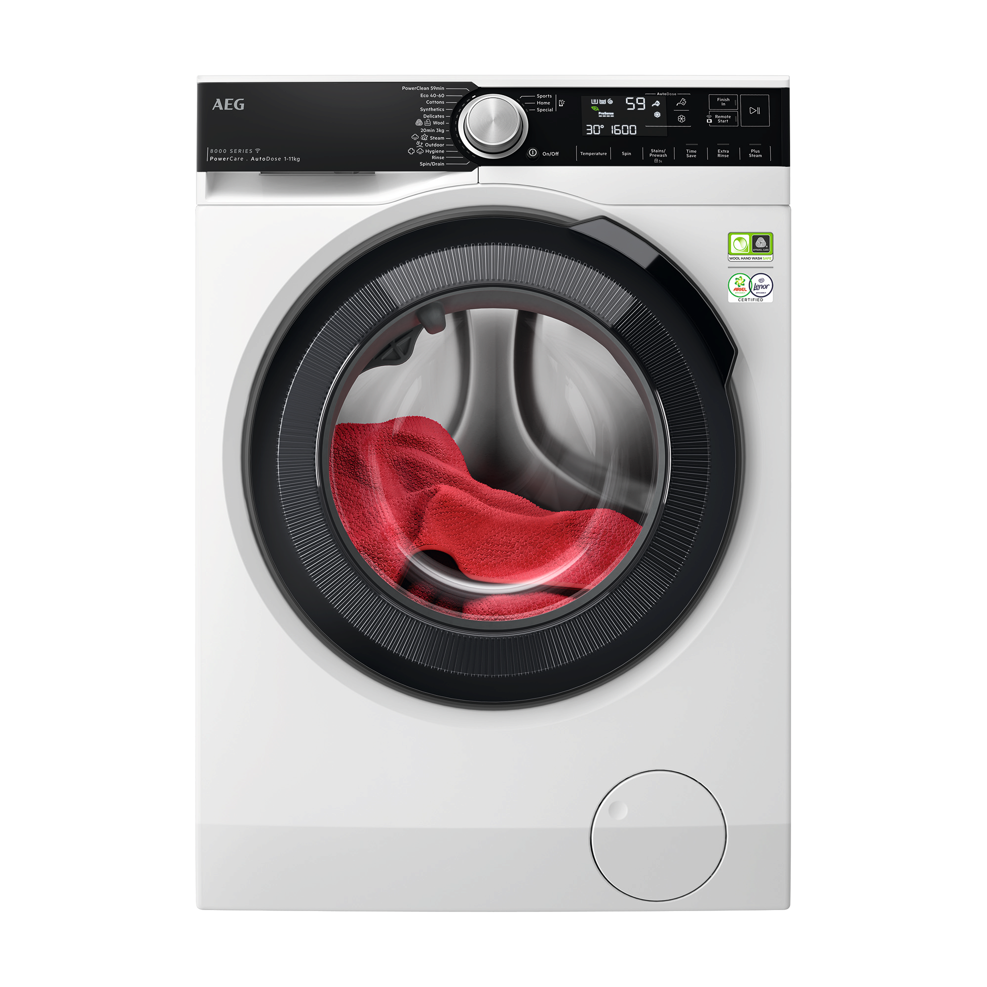 מכונת כביסה AEG LF85066QM ‏10 ‏ק"ג
